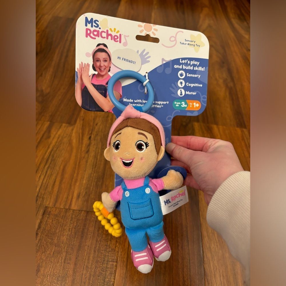 Ms. Rachel Sensory Take Along Toy NWT